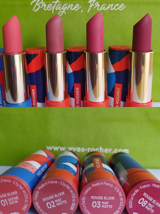 Помади та блиски Ів Роше