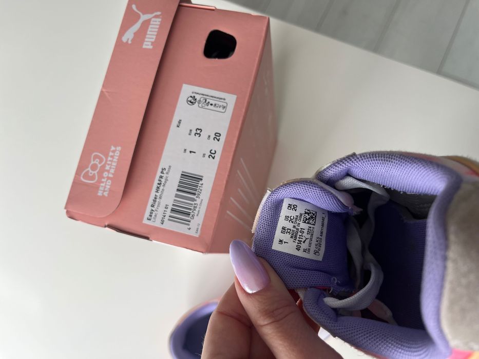 Adidasy Puma 33 Kuromi x Hello Kitty