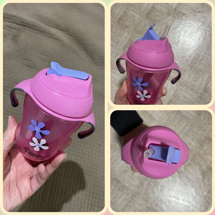 Дитячі пляшечки - непроливайки, поїльники Tommee Tippee