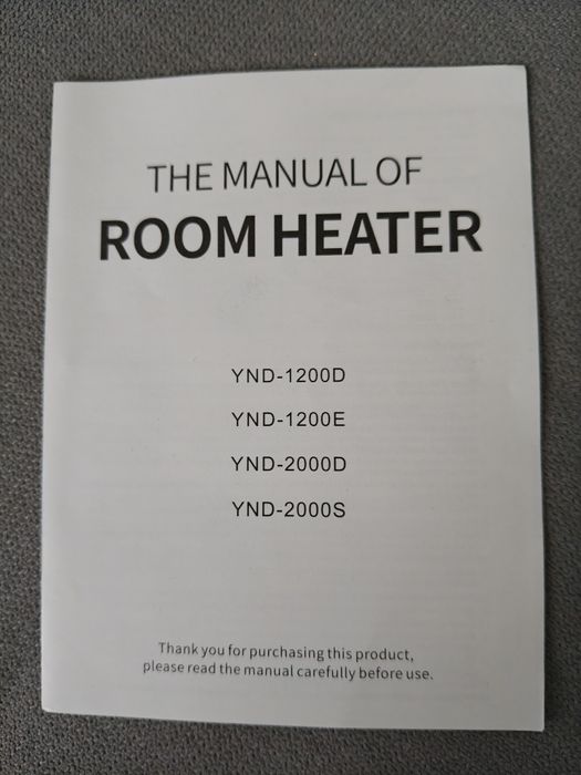 Przenośny elektryczny termowentylator