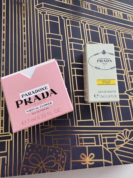 Мініатюри Prada Paradoxe та Infusion d’ylang