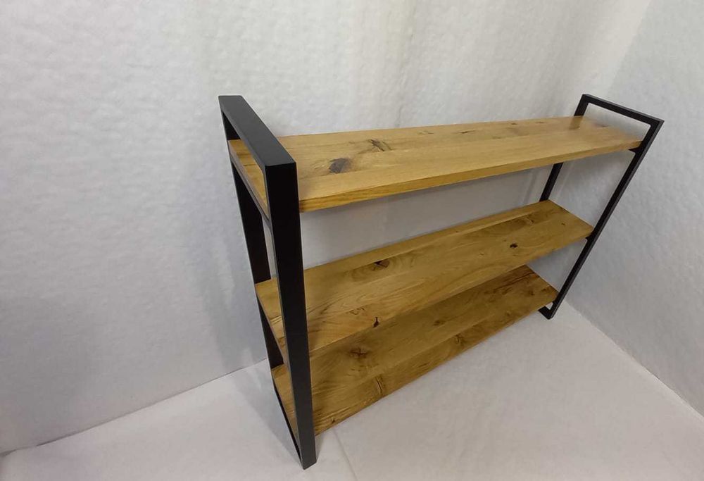 Regał loft industrialny dąb