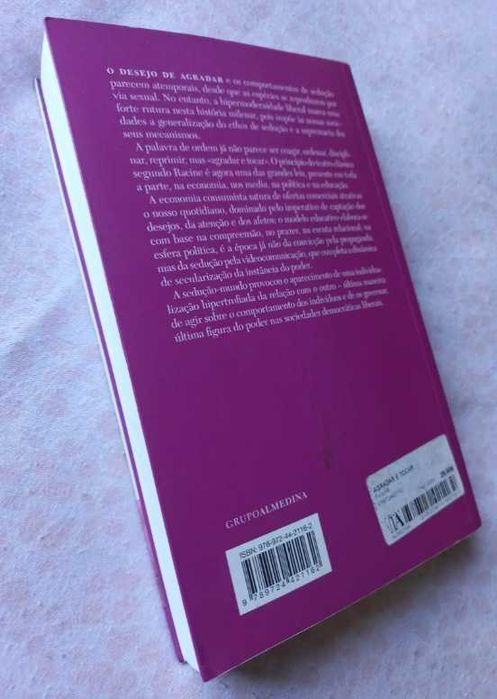 Agradar e Tocar; Ensaio sobre Sociedade da Sedução - Gilles Lipovetsky