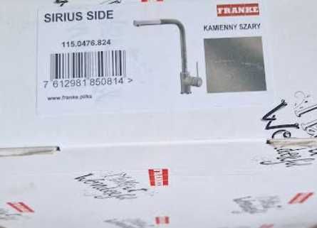 Bateria kuchenna z wyciąganą wylewką Franke Sirius 115.0476.824 - NOWA