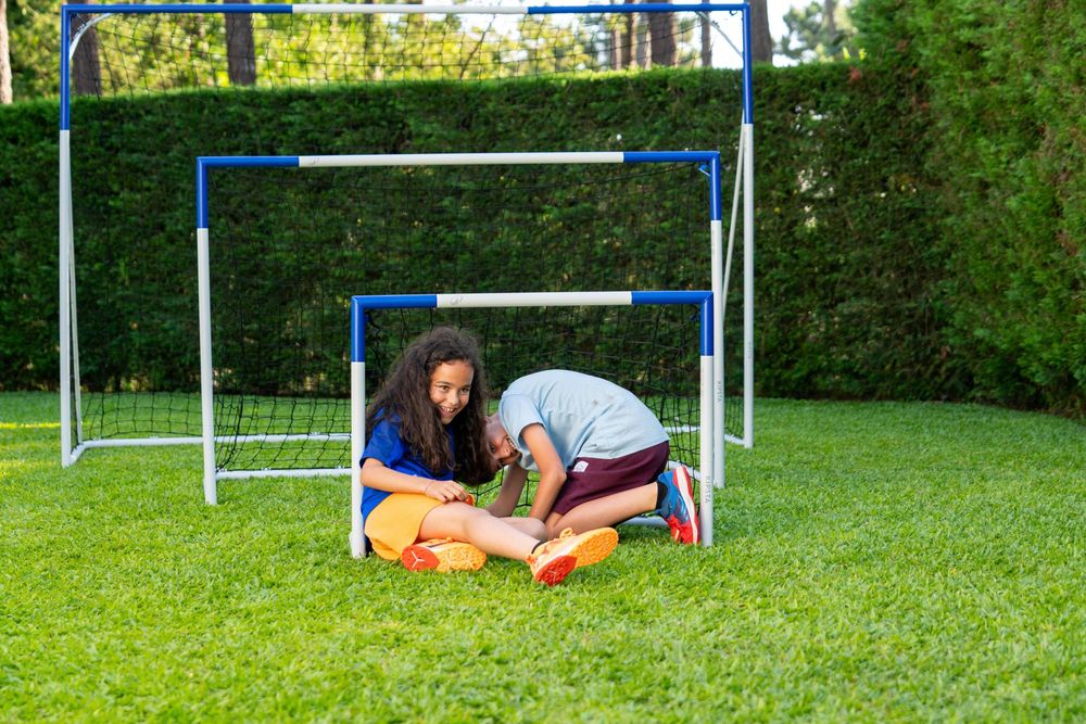 Baliza de Futebol CLASSIC L (300 cm x 200 cm) Branco - Garantia 5 Anos