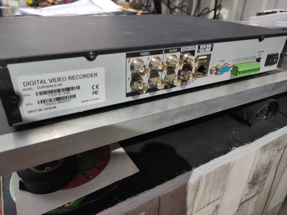 zestaw kamer do monitoringu + rejestrator + dysk