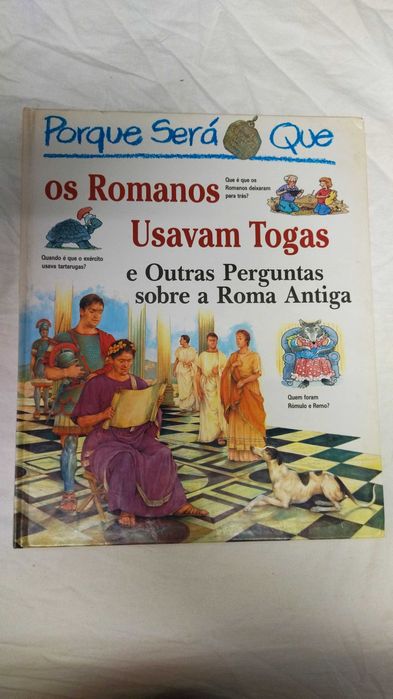 Porque Será que os Humanos Usavam Togas e Out. Perguntas Roma Antiga