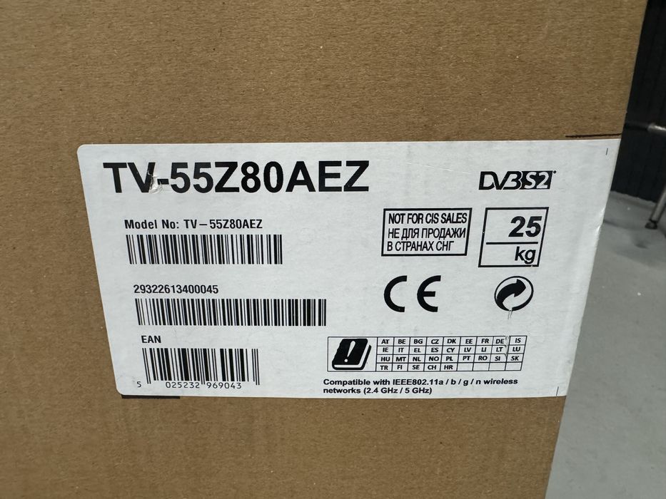Telewizor Panasonic TV-55Z80AEZ 55cali  OLED 4K SmartTV 2025r