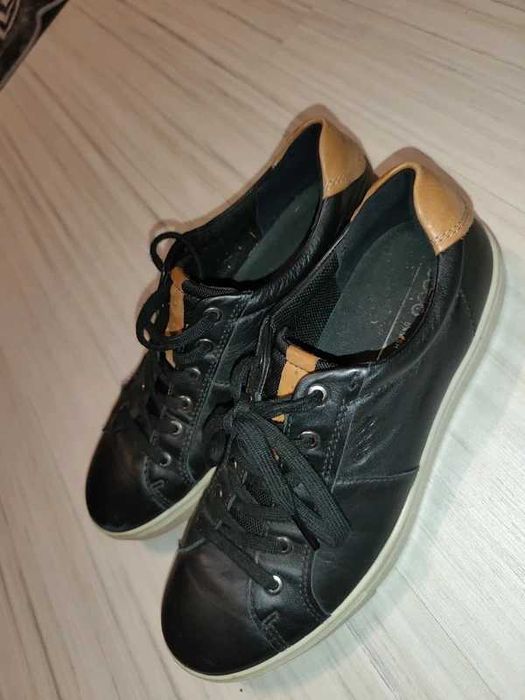 buty męskie Ecco Skórzane sneakersy "Kyle POC" rozm. 42