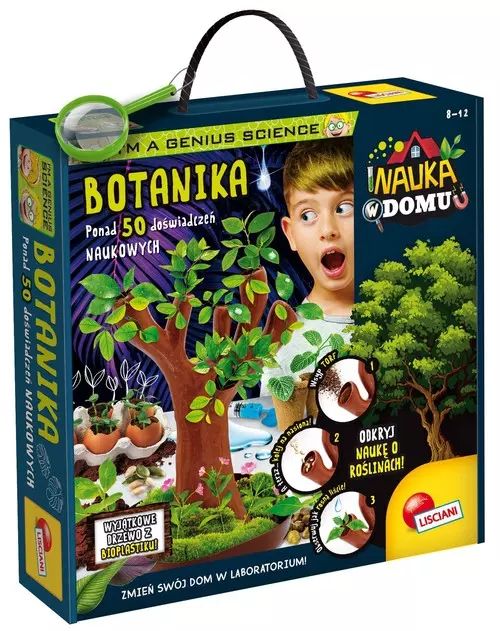 Nauka w domu Botanika. Lisciani. Nowy Produkt