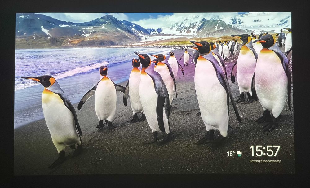 Projektor 4K BenQ TK800M (stan salonowy) + uchwyt sufitowy