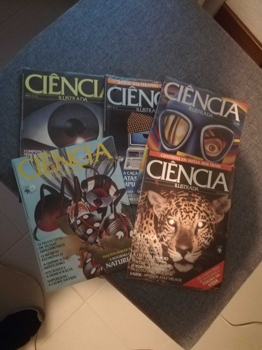 5 revistas de ciência ilustrada ainda no plástico