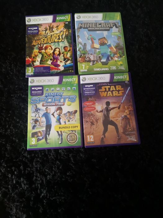 Zestaw 4 gier na Xbox 360