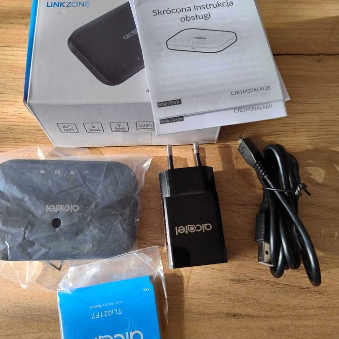 Ruter mobilny WiFi alcatel link zone 4G LTE cat7