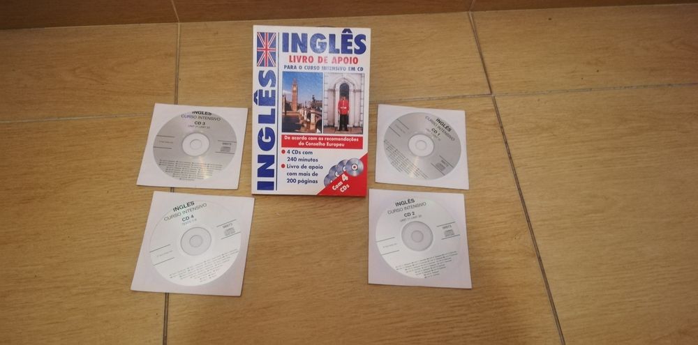 Curso intensivo inglês (livro+4cds)