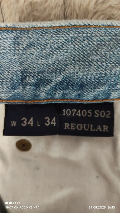 Продам джинсы мужские Gant Regular
