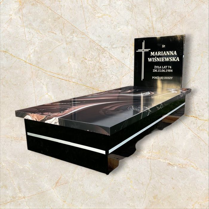 Nowoczesne nagrobki kompozytowe.  Nowość !
