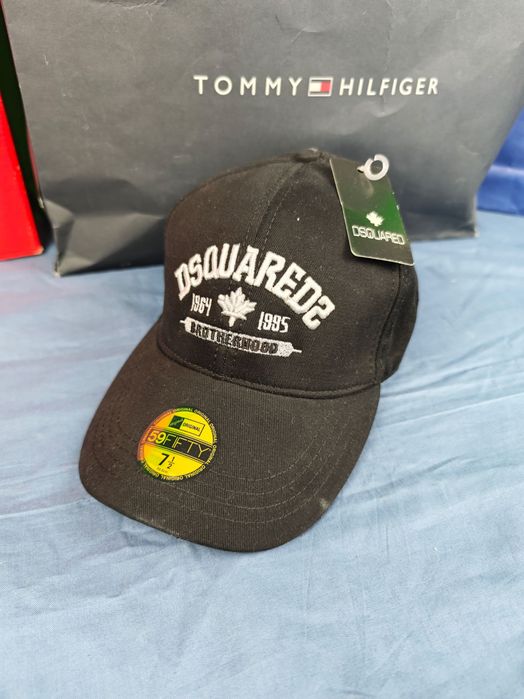 Czapka z daszkiem unisex czapki Dsquared2 kolory regulowana