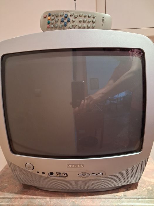 Televisão Philips a funcionar