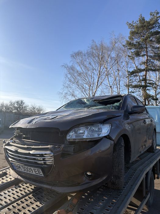 Разборка Пежо 301 1.2 бензин механика 2013 года