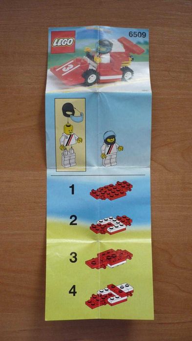 Klocki LEGO® 6509 Town - Red Devil Racer 1991r. Kompletność 100% BOX