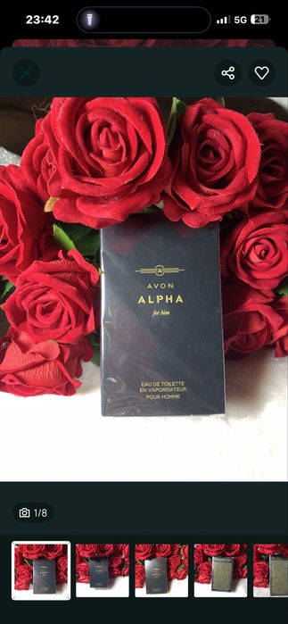 Perfum ALPHA Avon męski