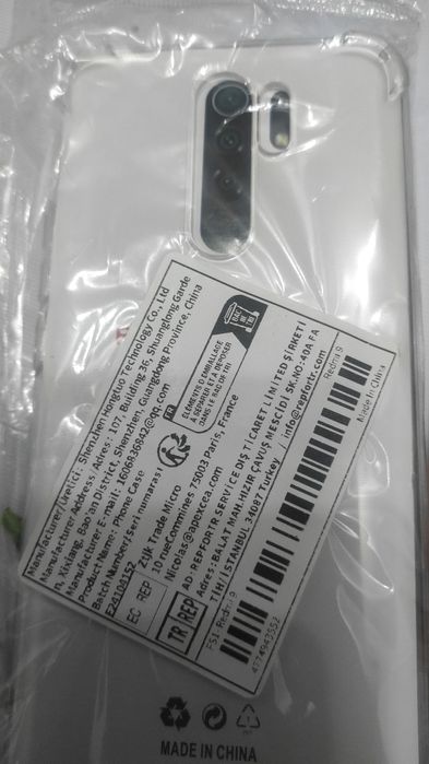 Capa silicone para readmi 9/9 prime e Xm Poco M2