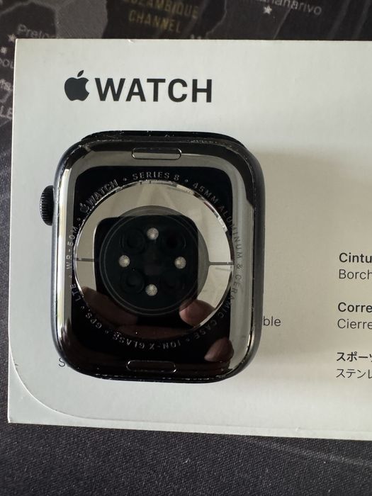 Apple watch series 8 GPS + Cellular 45mm midnight c/caixa