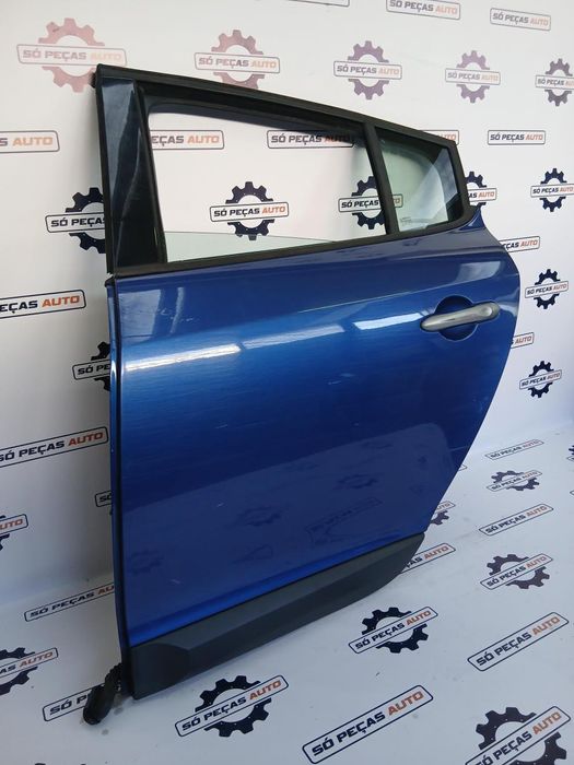 PORTA TRASEIRA ESQUERDA AZUL RENAULT MEGANE 3 1.5DCI ANO: 2010