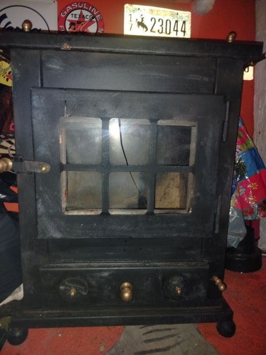 Kominek piecyk z szamotem