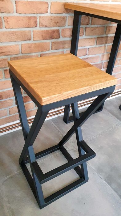 Hoker krzesło barowe Loft 3