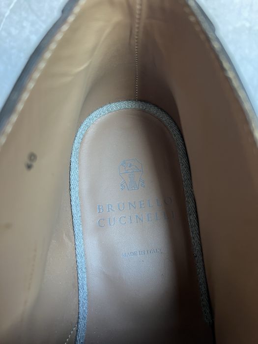 Brunello Cucinelli мужские ботинки 40