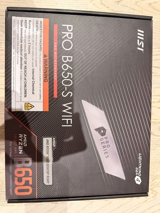 MSI PRO b650-S wifi