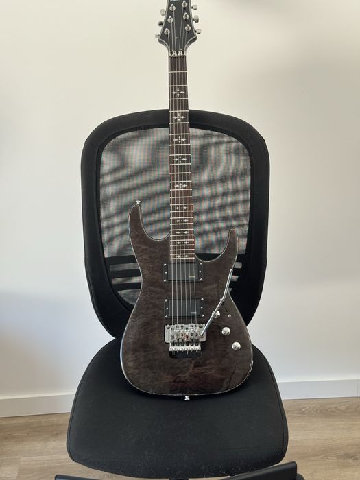 Guitarra Elétrica Custom Made Floyd Rose | Transparent Black