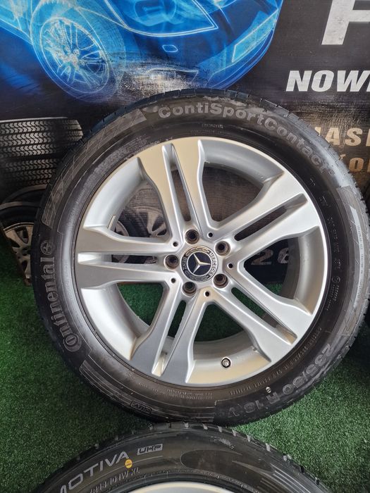 Koła letnie 18 5×112 Mercedes GLA Klasa S  GLK Orginał 8.2mm jak Nowe
