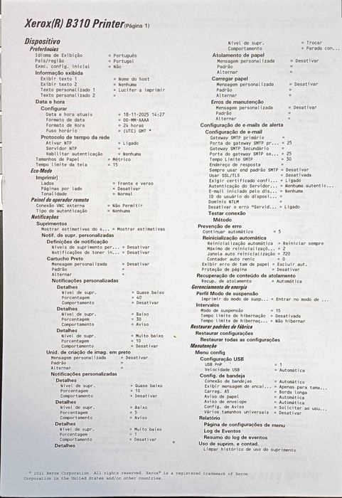 Xerox B310 • Garantia até 2027 •   771 Páginas +HP 7110 formato A3