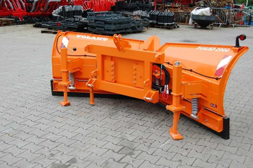 Solidny pług śnieżny VOLANT – strzałka 2,5–3,2 m – brutto