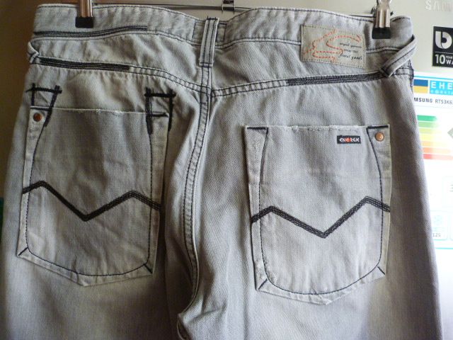 Джинсы серые SIXTY energe Италия 34/32-33