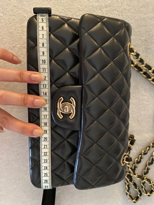 Chanel double flap lambskin