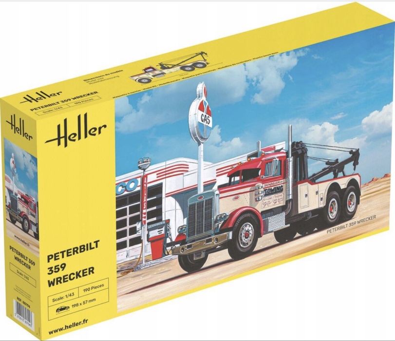 Peterbilt 359 Laweta model Heller 80794 1:43