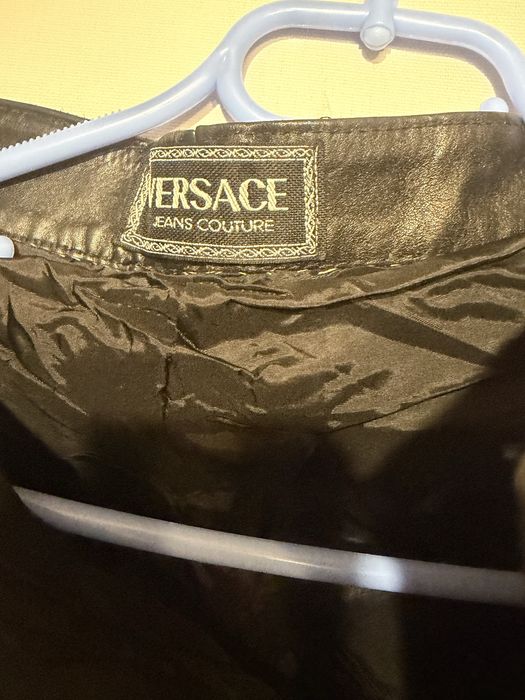 Штаны замшевые Versace оригинал