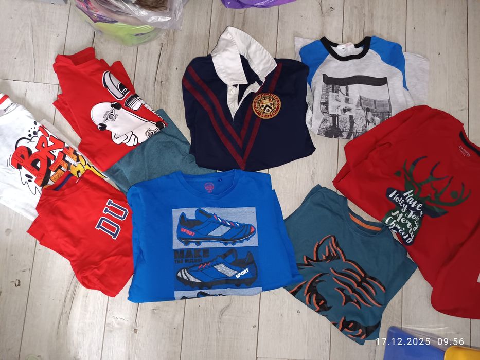 Bluzki długi rękaw chłopięce rozm146-152