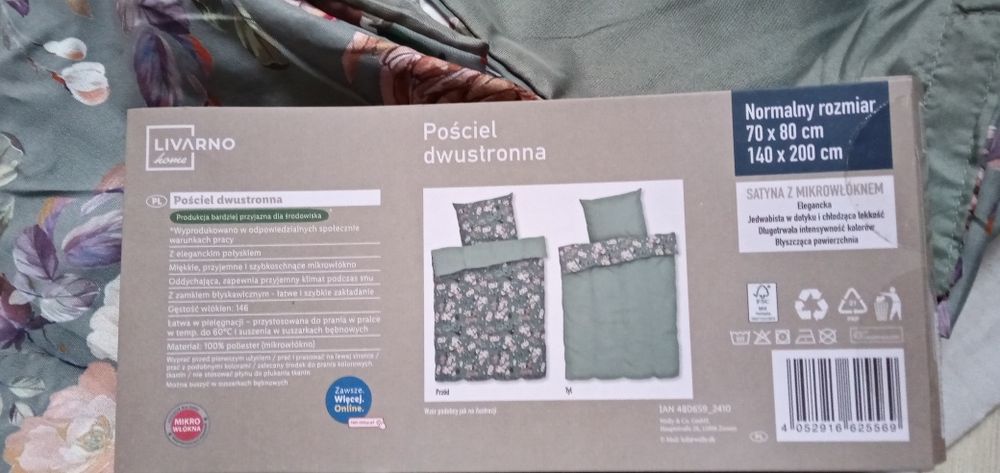 Dwustronna pościel 140*200cm