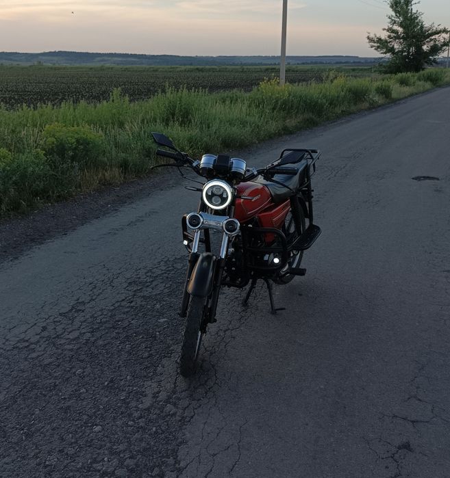 Продам мопед Альфа ZS50F 110кубов с документами