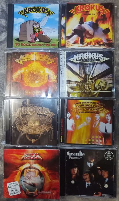 エアーズロック DVDセット AC/DC. Krokus. Quiet Riot. Royal Hunt. Riot. Geordie. Фірмовi CD