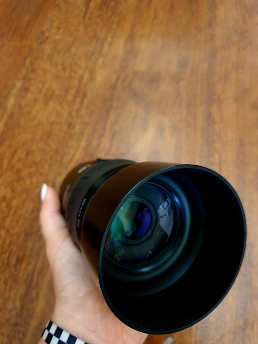 Lente máquina fotográfica