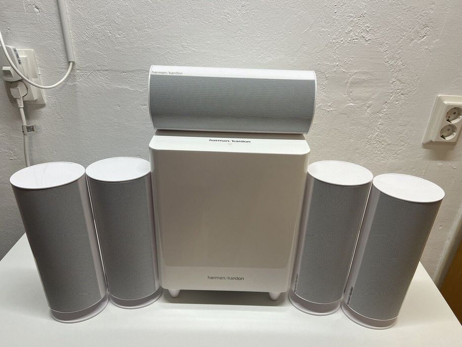 Zestaw głośników Harman/Kardon HKTS30WQ 5.1 + wzmacniacz Pioneer
