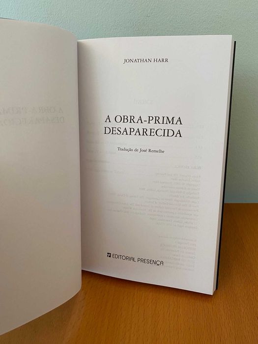 A Obra-Prima Desaparecida - Jonathan Harr