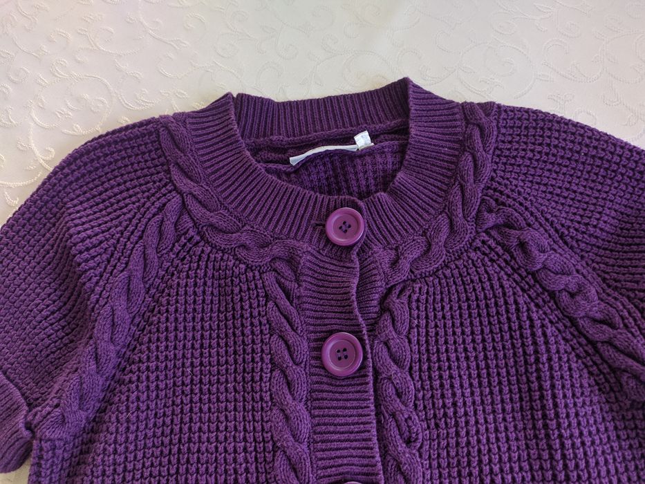 Sweter z krótkimi rękawami