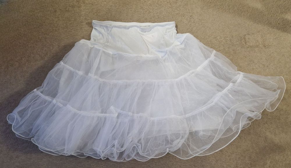 Halka pod sukienkę spódnicę kobieca damska biała